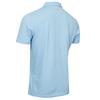 Calvin Klein Golf Gents City Tech Cotton Pique Polo Shirt Sky Blue
