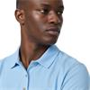 Calvin Klein Golf Gents City Tech Cotton Pique Polo Shirt Sky Blue
