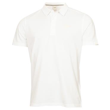 Calvin Klein Golf Gents City Tech Cotton Pique Polo Shirt White