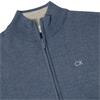 Calvin Klein Golf Gents Elmwood Full Zip Sweater Denim
