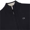 Calvin Klein Golf Gents Elmwood Full Zip Sweater Navy