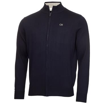Calvin Klein Golf Gents Elmwood Full Zip Sweater Navy