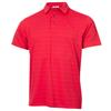 Calvin Klein Golf Gents Shadow Stripe Polo Shirt Crimson