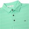 Calvin Klein Golf Gents Shadow Stripe Polo Shirt Green