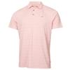 Calvin Klein Golf Gents Shadow Stripe Polo Shirt Pink