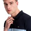 Calvin Klein Golf Gents Colour Block Polo Shirt Navy - Blue