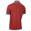 Calvin Klein Golf Gents Mini Stripe Polo Shirt Fiery Red - Navy