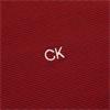 Calvin Klein Golf Gents Mini Stripe Polo Shirt Fiery Red - Navy