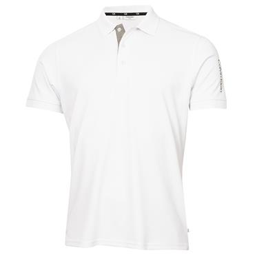 Calvin Klein Golf Gents Club Polo Shirt Brilliant White