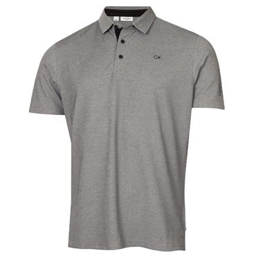 Calvin Klein Golf Gents Uni Polo Shirt Black Oxford