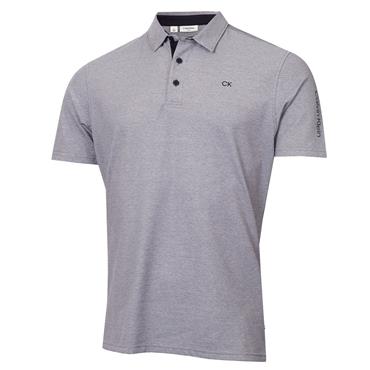 Calvin Klein Golf Gents Uni Polo Shirt Navy Oxford