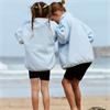 Gym+Coffee Kids Polar Fleece Glacial Blue