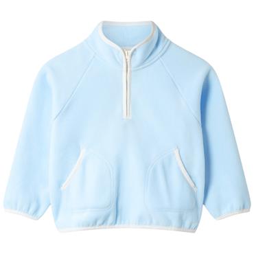 Gym+Coffee Kids Polar Fleece Glacial Blue