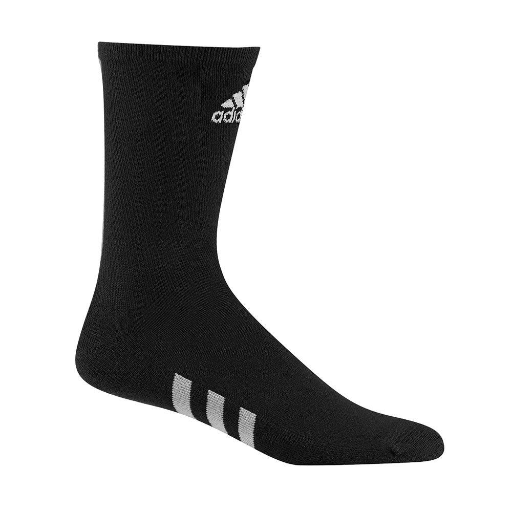 adidas Gents Crew 3 Pack Socks Black