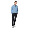 Callaway Gents ¼ Zip Merino Sweater Dark Cerulean Heather (488)