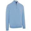 Callaway Gents ¼ Zip Merino Sweater Dark Cerulean Heather (488)