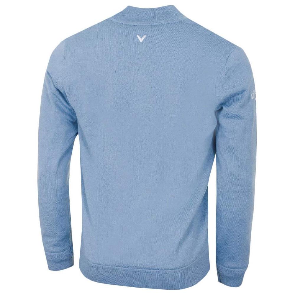Callaway Gents ¼ Zip Merino Sweater Light Blue Golf Store