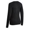 Callaway Ladies V-Neck Merino Sweater Black Onyx (001)