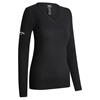 Callaway Ladies V-Neck Merino Sweater Black Onyx (001)