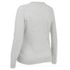 Callaway Ladies V-Neck Merino Sweater Pearl Blue Heather (050)