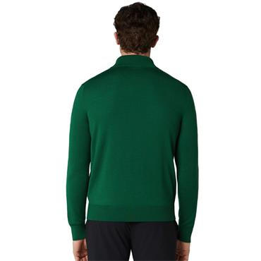 Callaway Gents ¼ Zip Blended Merino Sweater Deep Galapagos Green (304)