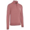 Callaway Gents ¼ Zip Blended Merino Sweater Mesa Rose (691)
