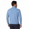 Callaway Gents ¼ Zip Blended Merino Sweater Mid Vista Blue (979)