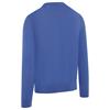 Callaway Gents Crew Neck Mock Sweater Light Magnetic Blue Heather (418)