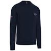 Callaway Gents Crew Neck Mock Sweater Navy (410)