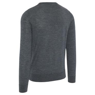 Callaway Gents Crew Neck Mock Sweater Steel Heather (038)