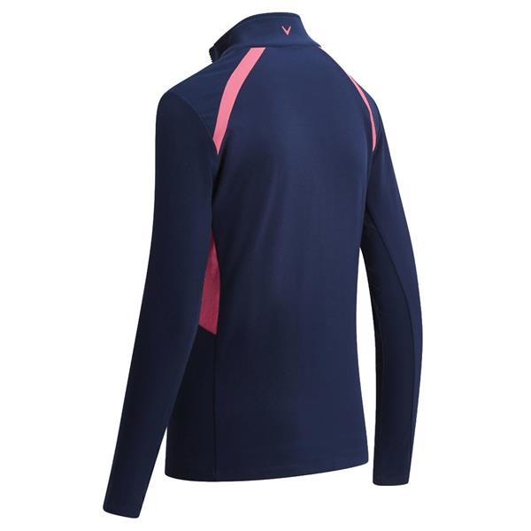 Callaway Ladies Panelled Fleece Jacket Peacoat Golf Store