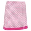 Callaway Ladies Deco Geo Print Skort Fuchsia Purple (657)