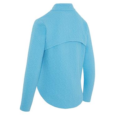 Callaway Ladies ½ Zip Quilted Knit Pullover Ethereal Blue (982)