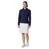 Callaway Ladies Stretch Waffle Knit Fleece Jacket Peacoat (410)