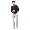 Callaway Gents Long Sleeve Knit Polo Shirt Caviar (002)