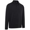 Callaway Gents Long Sleeve Knit Polo Shirt Caviar (002)