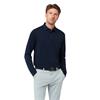 Callaway Gents Long Sleeve Knit Polo Shirt Peacoat (410)
