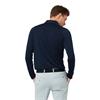 Callaway Gents Long Sleeve Knit Polo Shirt Peacoat (410)