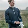 Callaway Gents Blocked ¼ Zip Pullover Peacoat (410)