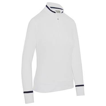 Callaway Ladies Thermal Colourblock Top Brilliant White (123)