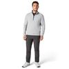 Callaway Gents Brushed Rib ¼ Zip Pullover Concrete Heather (074)