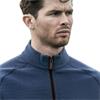 Callaway Gents Brushed Rib ¼ Zip Pullover Peacoat Heather (484)