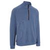 Callaway Gents Brushed Rib ¼ Zip Pullover Peacoat Heather (484)