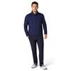 Callaway Gents Waffle ¼ Zip Peacoat (410)