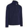 Callaway Gents Waffle ¼ Zip Peacoat (410)