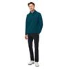 Callaway Gents Lux Touch Lightweight Chevron Jacquard ¼ Zip Pullover Blue Coral (354)