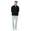 Callaway Gents Lux Touch Lightweight Chevron Jacquard ¼ Zip Pullover Caviar (002)