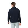 Callaway Gents Lux Touch Lightweight Chevron Jacquard ¼ Zip Pullover Peacoat (410)