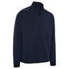 Callaway Gents Lux Touch Lightweight Chevron Jacquard ¼ Zip Pullover Peacoat (410)