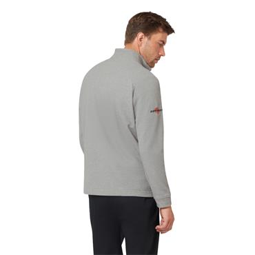 Callaway Gents Double Brushed Jacquard ¼ Zip Pullover Concrete (018)